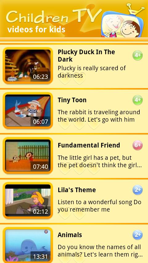 Children TV – videos for kids Android Comics