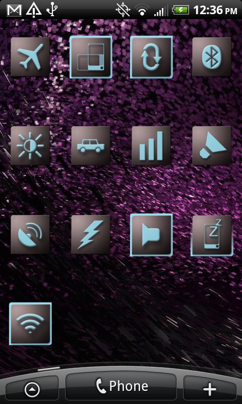 Car Mode widget