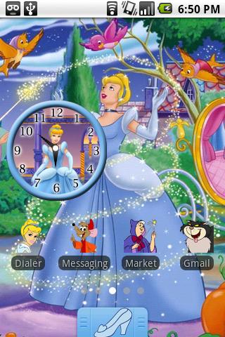 Cinderella Theme Android Personalization