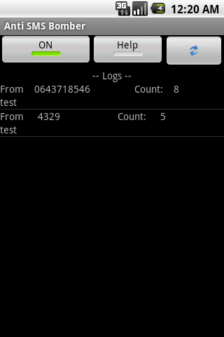 Anti SMS Bomber Android Tools