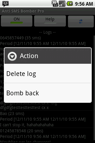 Anti SMS Bomber Text Bomber