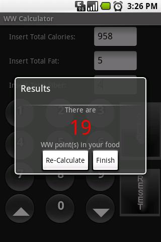 WW Calculator Android Lifestyle