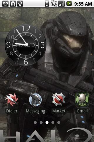 Halo Reach Theme Android Personalization