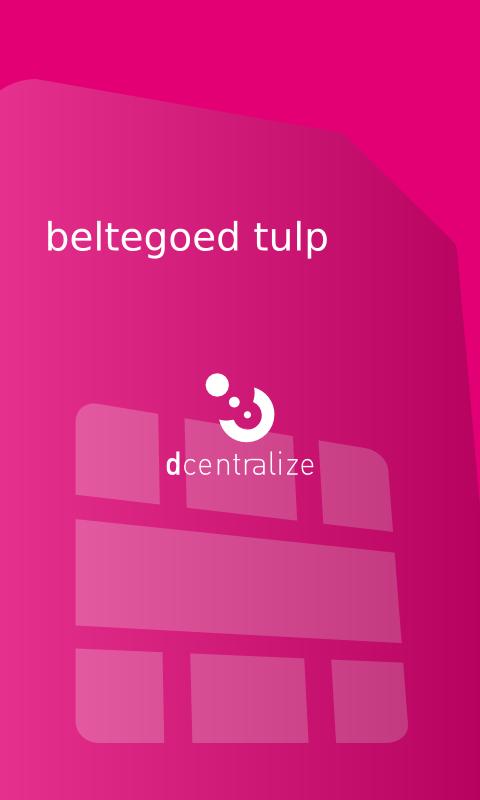 Beltegoed Tulip