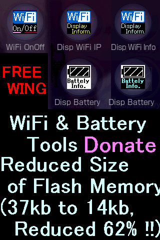 WiFi & Battery Tools Donate