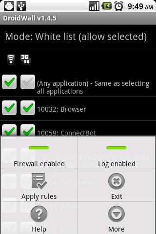 DroidWall  Android Firewall