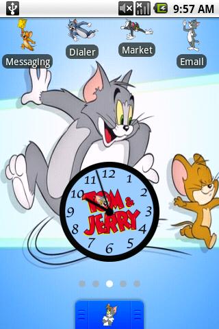 Tom and Jerry Theme Android Personalization
