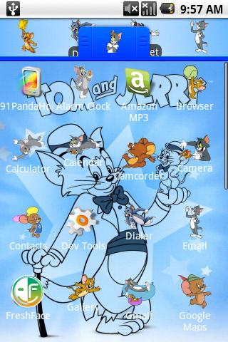 Tom and Jerry Theme Android Personalization
