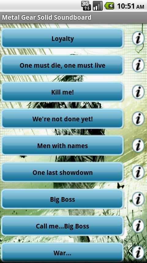Metal Gear Solid Soundboard Android Entertainment