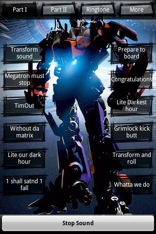 Transform Ringtones Android Comics