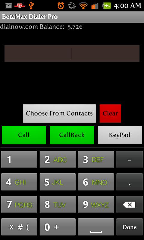 BetaMax Dialer Android Communication