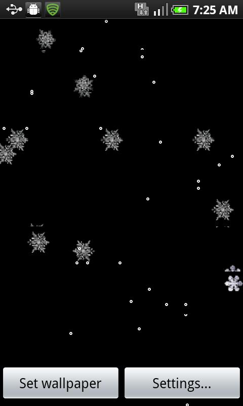 MySnowfall Live Wallpaper-Free