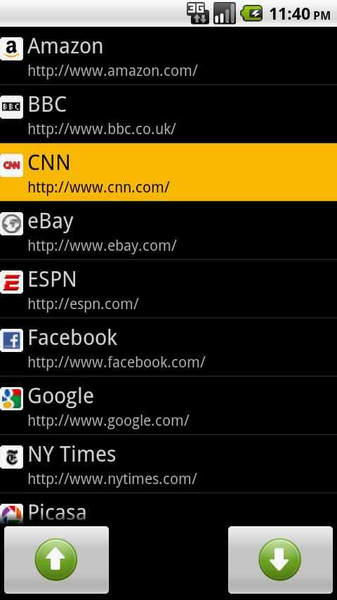 Bookmark Sort & Backup Pro Android Tools