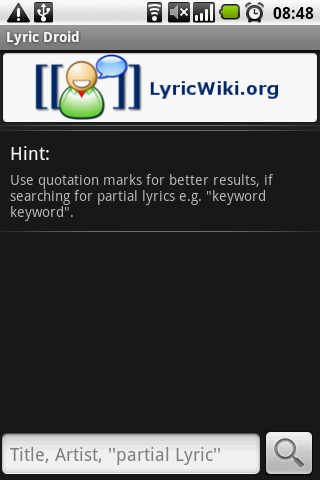 Lyric Droid