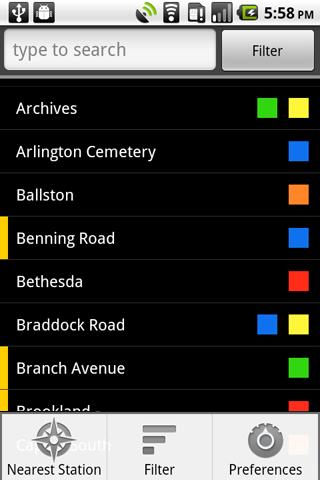 DC Metro Arrival Times