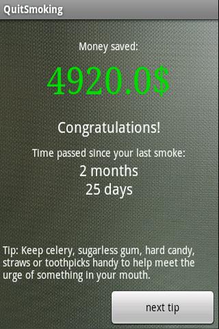 Quit Smoking trial version Android Health & Fitness