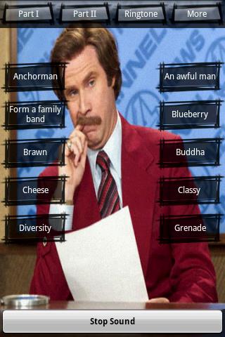 Ringtones:Anchorman Android Media & Video