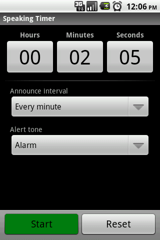 Speaking Timer Android Tools