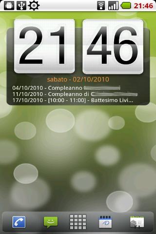 Clock And Calendar Widget