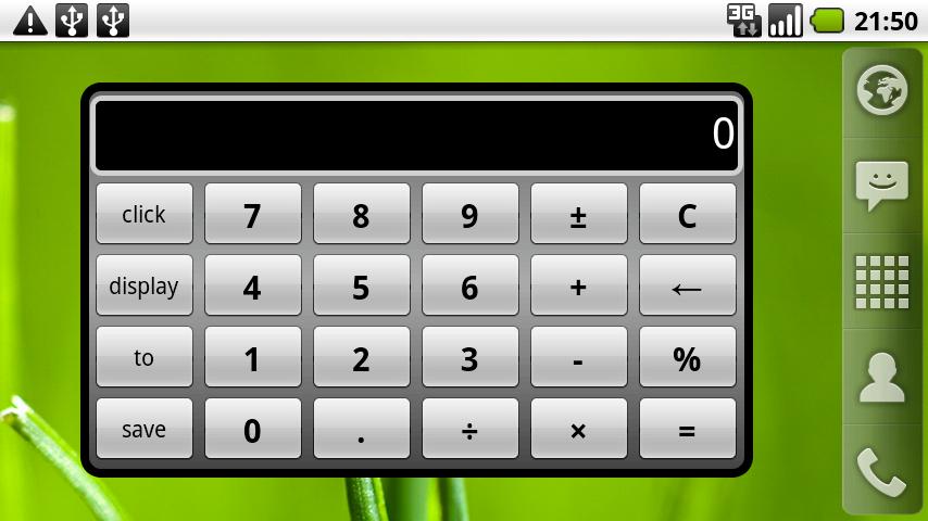 Calculator Widget Android Tools