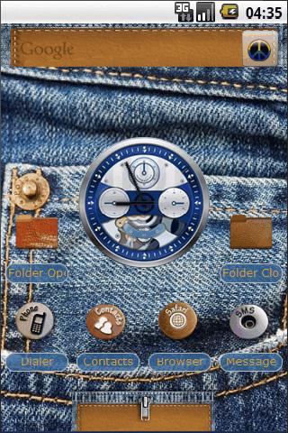 4Ever in Blue Jeans Android Personalization