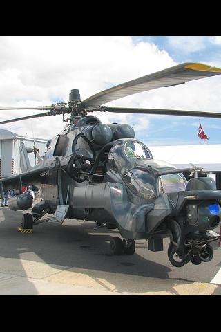Great helicopters : MI-24 HIND Android Lifestyle