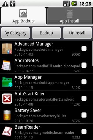 Application Manager Android Business