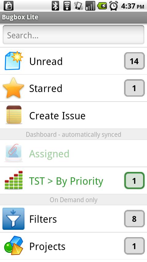 Bugbox Lite for JIRA Android Productivity