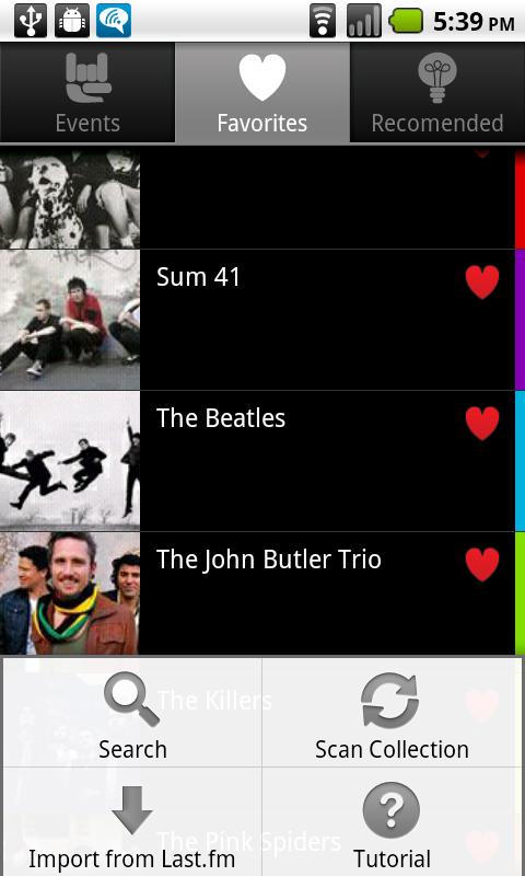 onTour Android Music & Audio