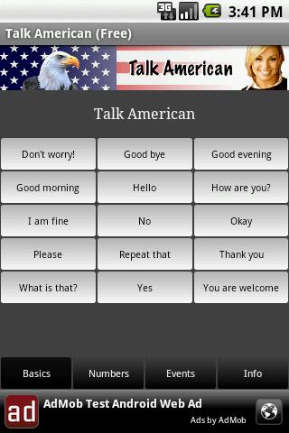 Talk American (Free) Android Travel & Local