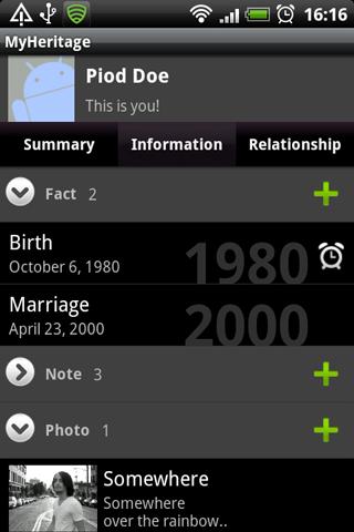 My Heritage Android Lifestyle