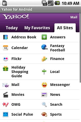 Yahoo for Android Android News & Magazines