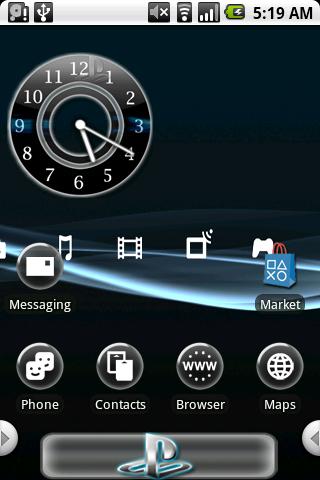 Playstation 3 Theme Android Personalization