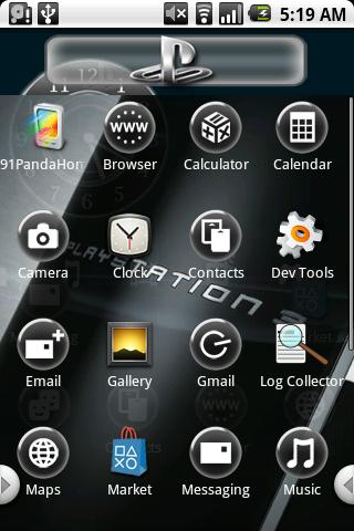 Playstation 3 Theme Android Personalization