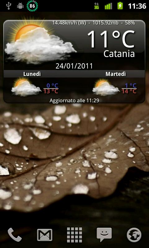 WeatherWidget Android Weather