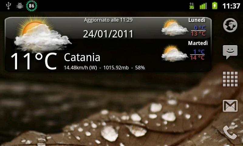 WeatherWidget Android Weather