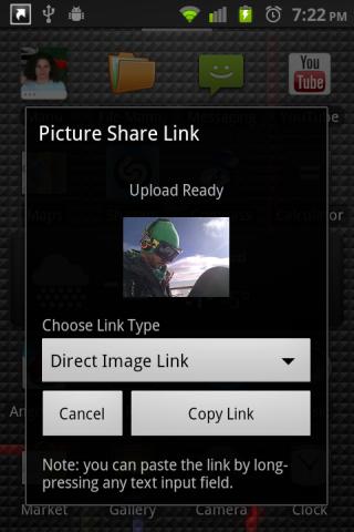 Picture Share Link Android Social