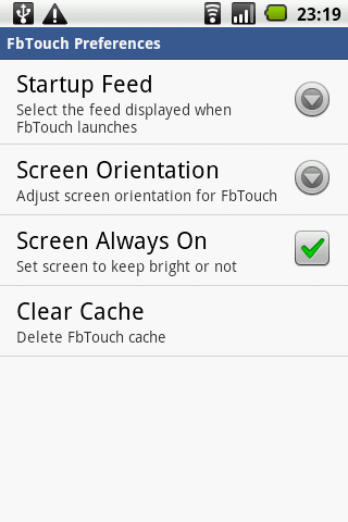 FbTouch Android Social