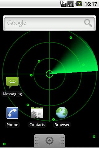 Radar LWP simple Android Personalization
