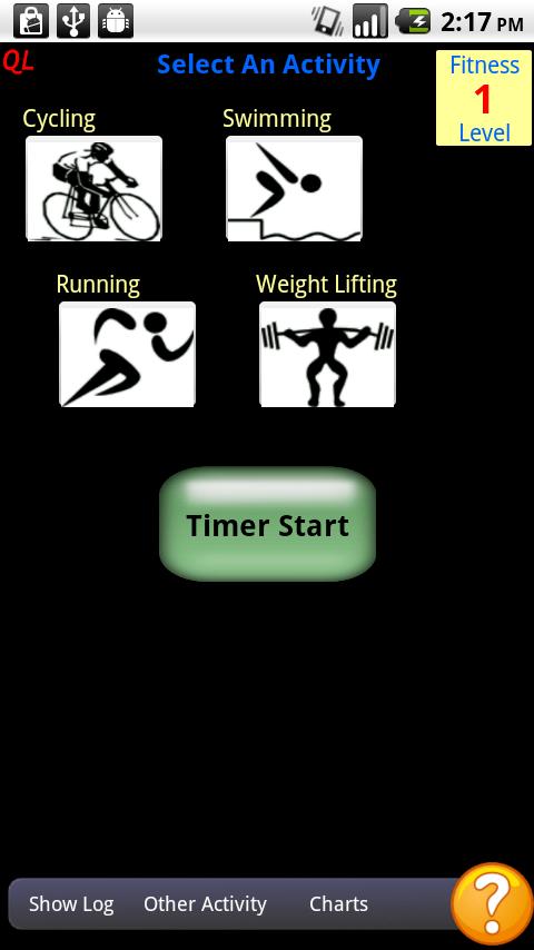 QuickLogger Fitness Android Health & Fitness