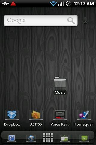 Glass ADW Theme Android Personalization