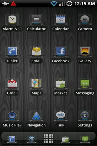 Glass ADW Theme Android Personalization