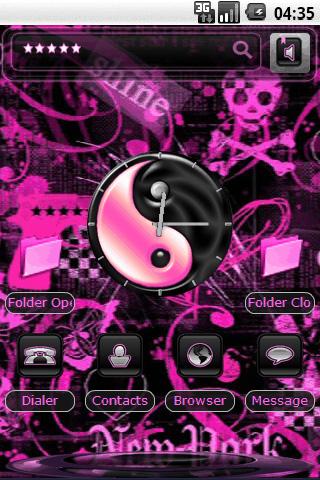 Hot Pink Android Personalization