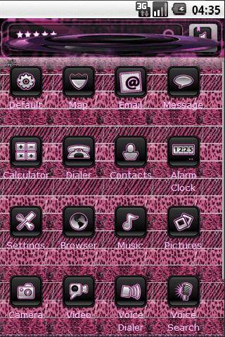 Hot Pink Android Personalization