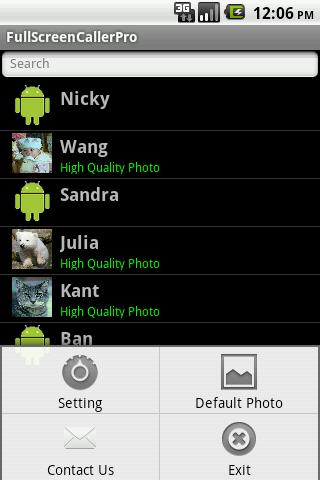 Full Screen Caller Pro Android Tools