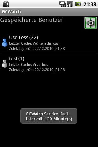 GCWatch Android Tools