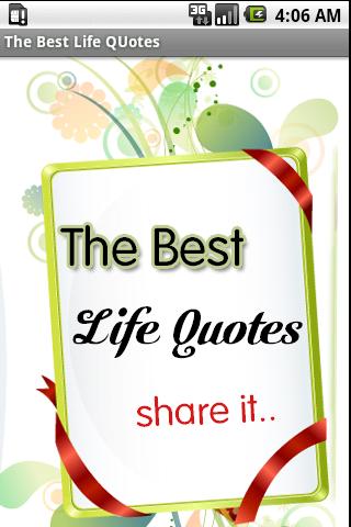 The Best Life Quotes