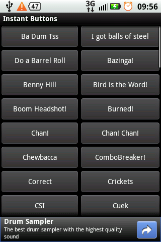 Instant Buttons Android Entertainment