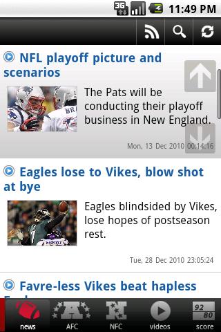 National Football News Centre Android Sports
