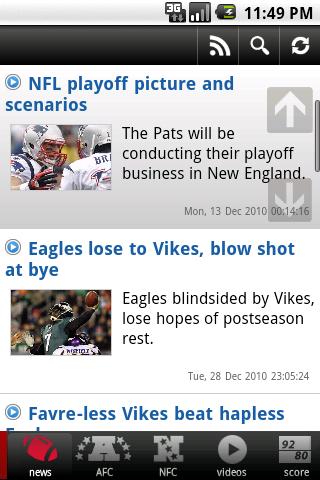 National Football News Centre Android Sports